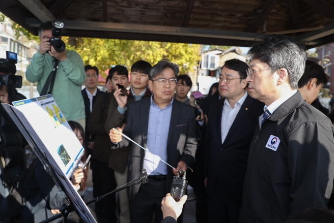 홍지선 장관 상계2구역 재개발 현장 방문 및 주민·관계기관 간담회 개최 - 포토이미지